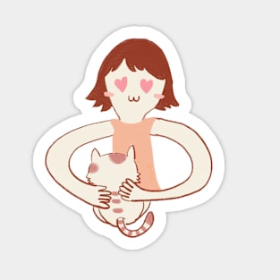 Cat Lady Sticker